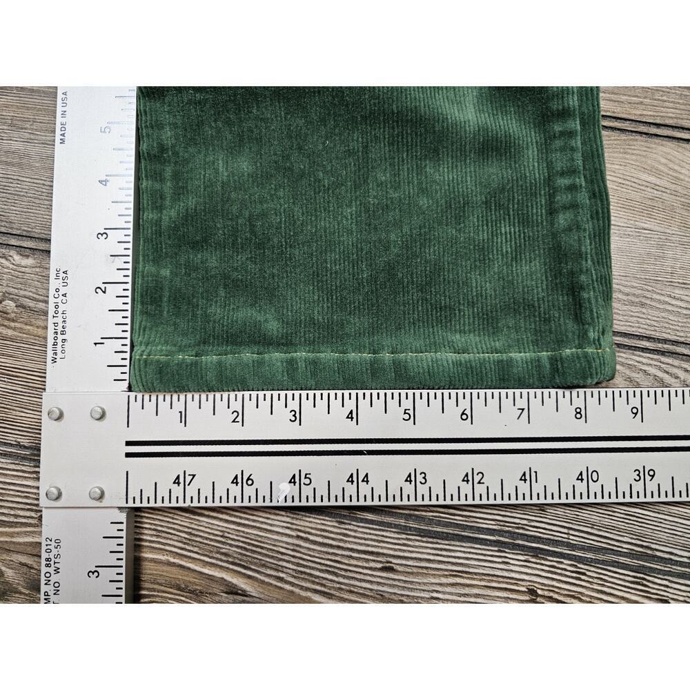 Vintage Paul And Joe Corduroy Pant Womens Sz 5 Green NWT 2006 Target Y2K - Picture 8 of 10